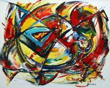 cx1448aC abstract illustration Oil Paintings